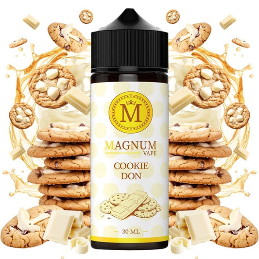 MAGNUM Cookie Don Flavor Shot 30/120ml – μπισκότο, λευκή σοκολάτα, καραμελωμένη ζάχαρη και βανίλια