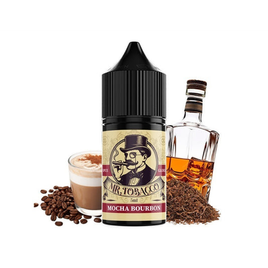 Mr. Tobacco Mocha Bourbon Flavour Shot 5/30ml – Καπνός, Μόκα & Bourbon