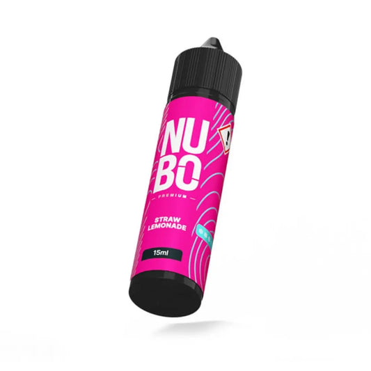 NUBO Straw Lemonade Flavour Shot 15/60ml - πλάγια όψη