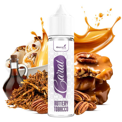 Omerta Carat Buttery Tobacco Flavor Shot 10/60ml – καπνός, pecan και καραμέλα