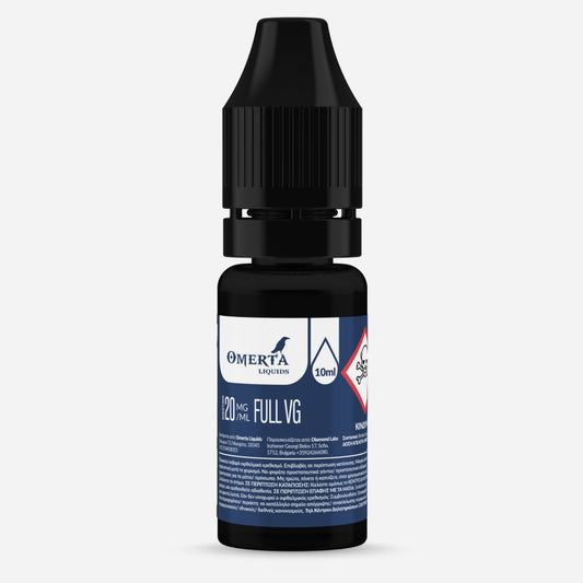 Omerta - Full VG Nicotine Booster (10ml) 20mg/ml