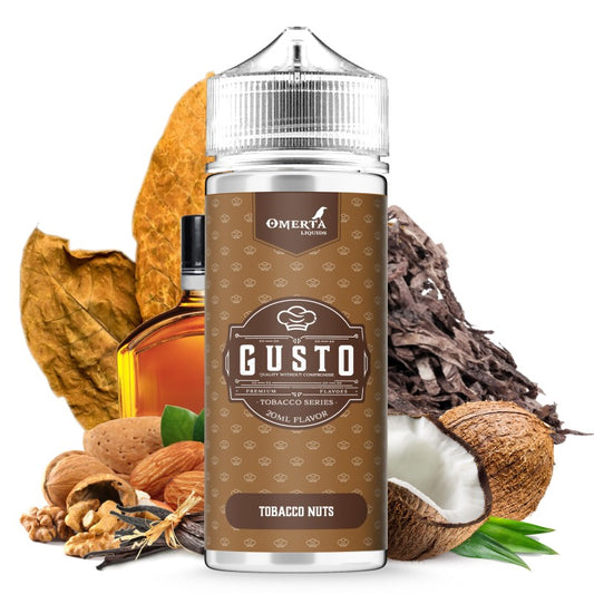 Omerta Gusto - Tobacco Nuts (20ml/120ml) Flavor Shot