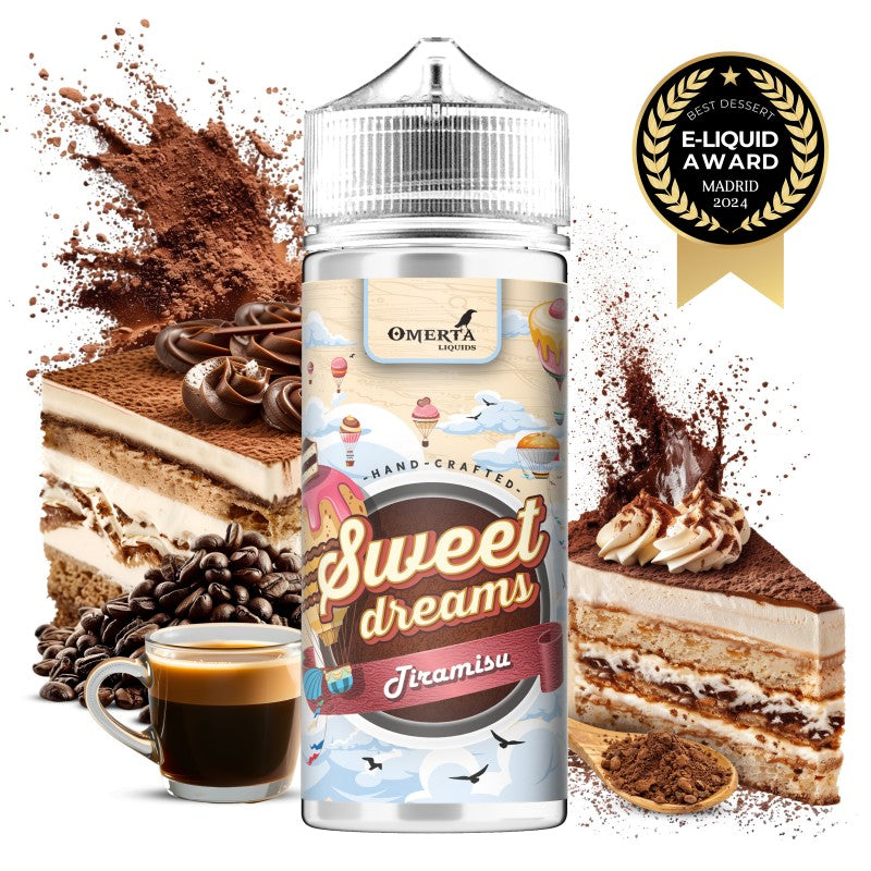 Omerta Sweet Dreams - Tiramisu (30ml/120ml) Flavor Shot