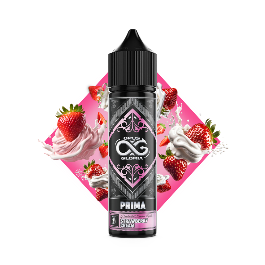 Prima Strawberry Cream 20ml/60ml - Let's Vape 