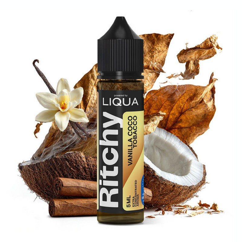 Ritchy by Liqua Vanilla Coco Tobacco Flavor Shot 5/60ml