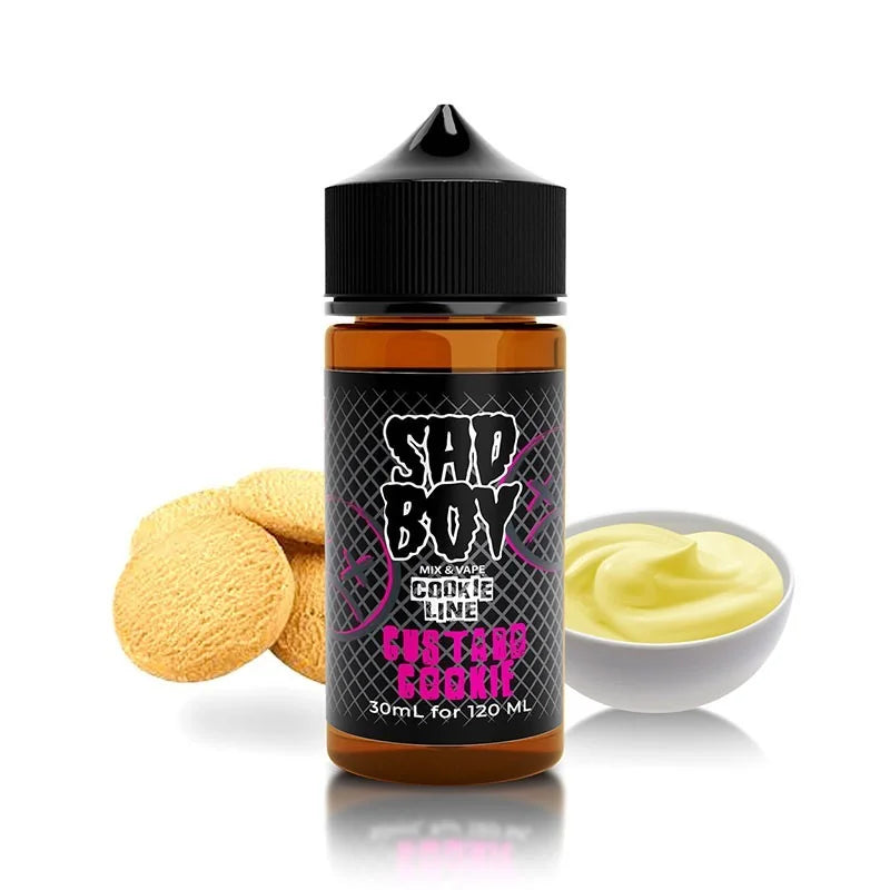 SADBOY Custard Cookie 120ML - Let's Vape 