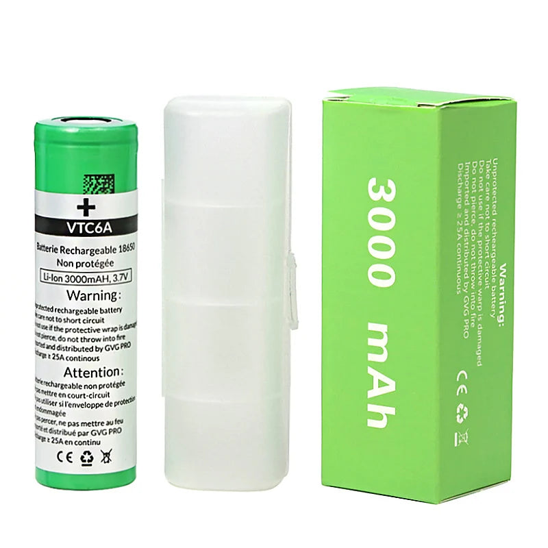 Sony VTC6 18650 3000mAh – Μπαταρία Li‑ion High Drain για Mods