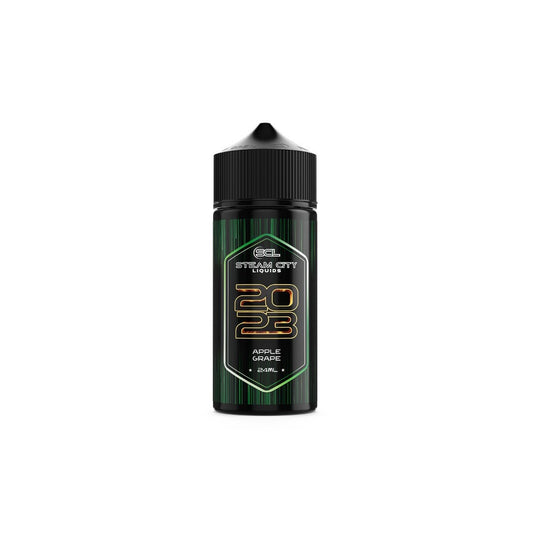 Steam City 2023 Apple Grape Flavor shot 24/120ml - Let's Vape 