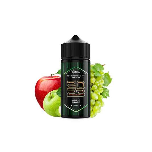 Steam City 2023 Apple Grape Flavor shot 24/120ml - Let's Vape 