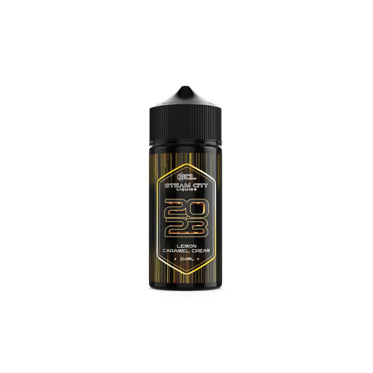 Steam City 2023 Lemon Caramel Cream Flavor shot 24/120ml - Let's Vape 
