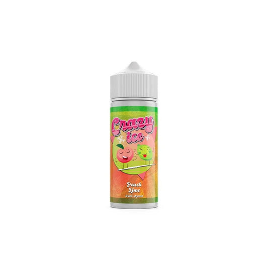 Steam City Crazy Ice Peach Lime Flavor Shot 120ml - Let's Vape 