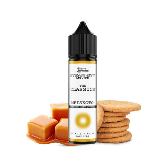 Steam City Flavor Shot Mpiskoto 60ml - Let's Vape 