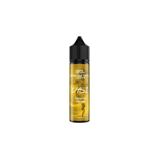 Steam City Obi Flavor Shot Tobacco Vanilla 60ml - Let's Vape 