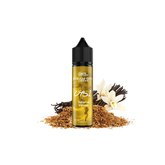Steam City Obi Flavor Shot Tobacco Vanilla 60ml - Let's Vape 