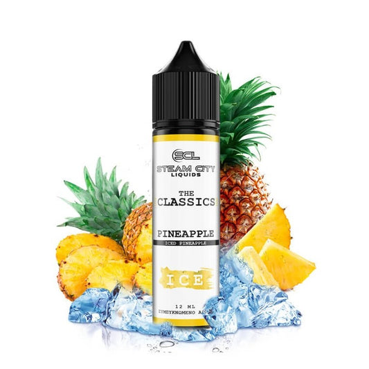 Steam City The Classics Pineapple Ice 60ml - Let's Vape 