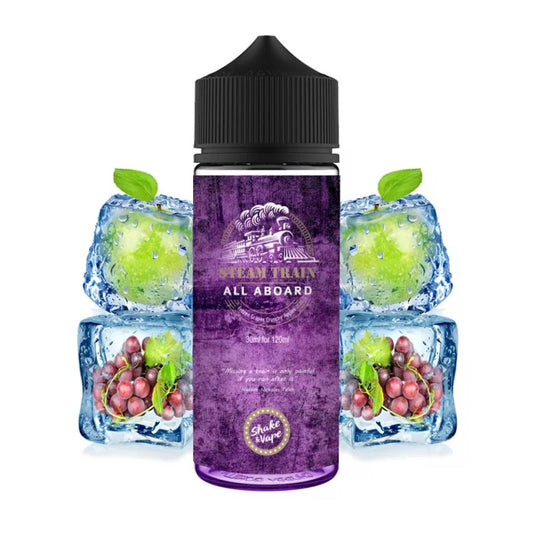 Steam Train All Aboard Flavor Shot 120ML - Let's Vape 