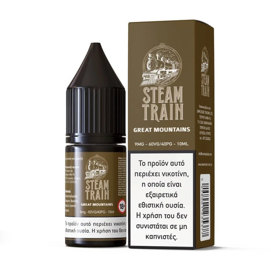 Steam Train Great Mountains 10ml - Let's Vape 