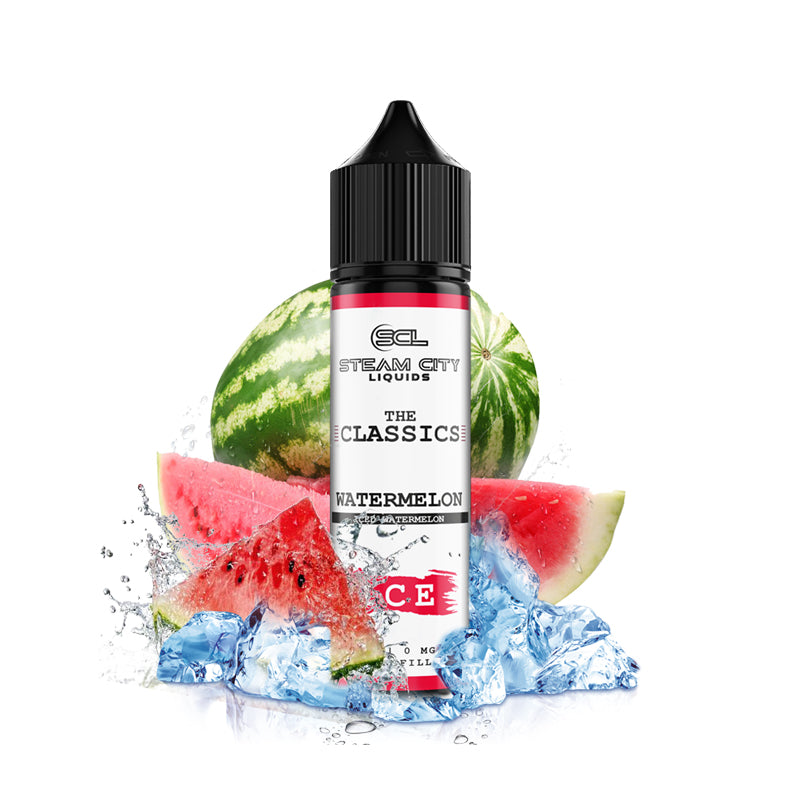 Steam City Watermelon Ice 60ml - Let's Vape 