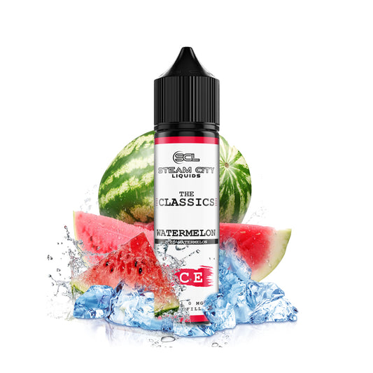 Steam City Watermelon Ice 60ml - Let's Vape 