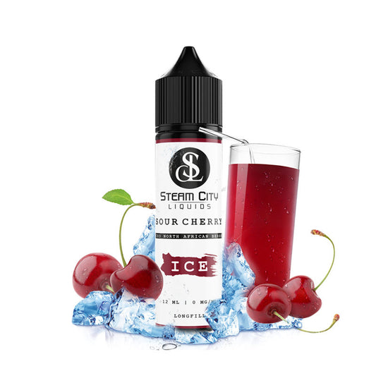 Steam City Sour Cherry 60ml - Let's Vape 
