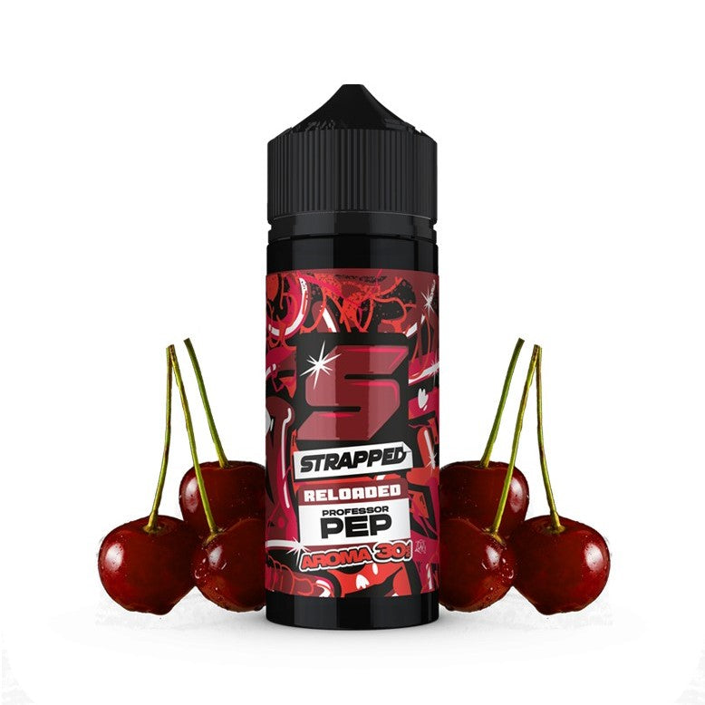 Strapped Reloaded Professor Pep Flavour Shot 30/120ml - Let's Vape 