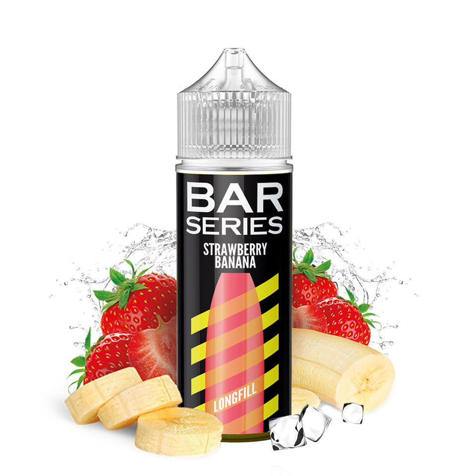 Bar Series Strawberry Banana 120ml Flavor Shot – Smoothie Φράουλα & Μπανάνα