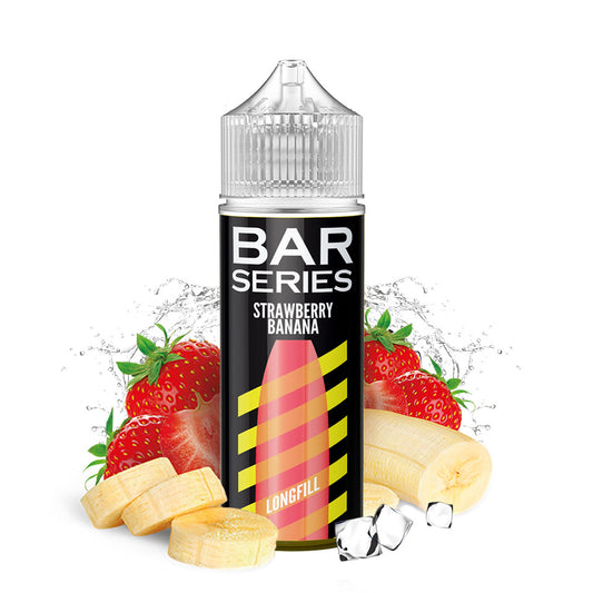 Bar Series Strawberry Banana 120ml Flavor Shot – Smoothie Φράουλα & Μπανάνα
