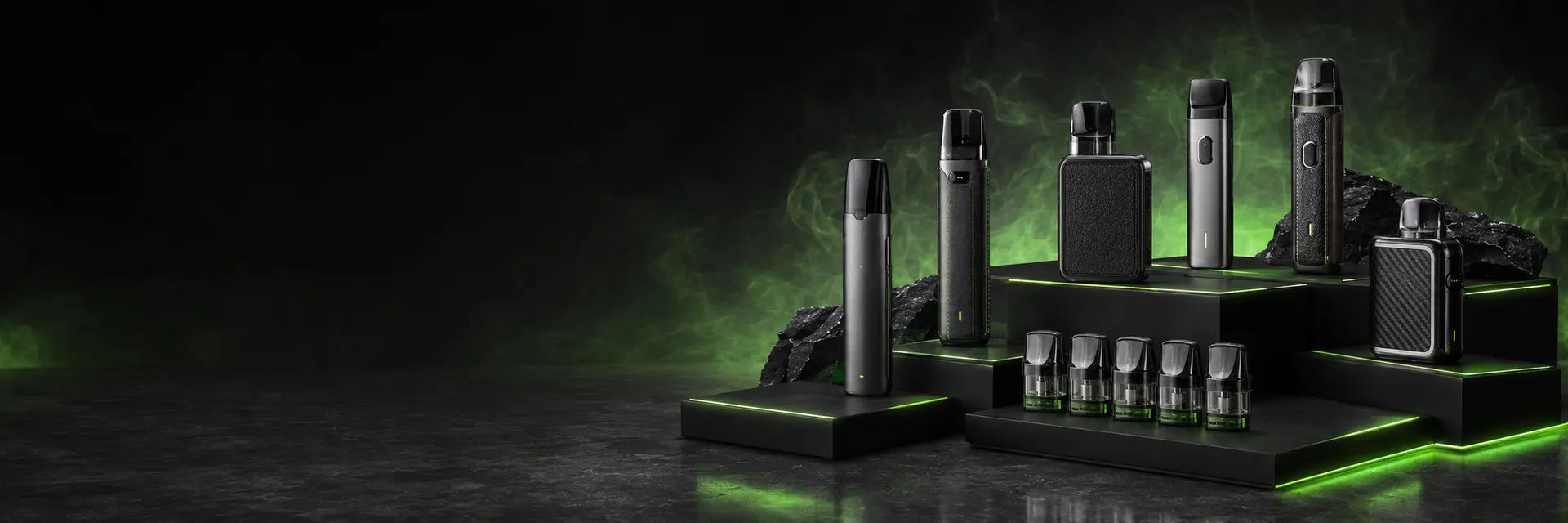 Συσκευές pod και ανταλλακτικές κάψουλες στο Let’s Vape
