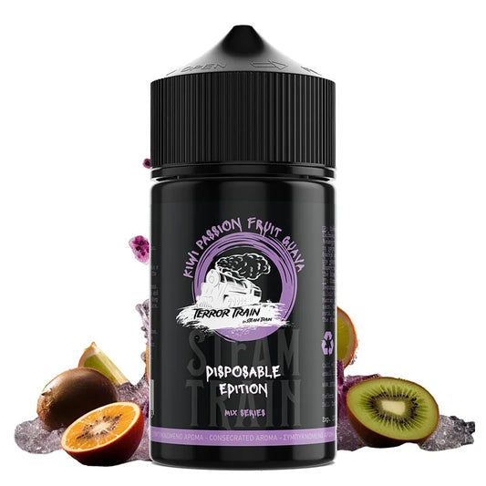 Terror Train Kiwi Passion Fruit Guava Flavor Shot 25/75ml - Let's Vape 