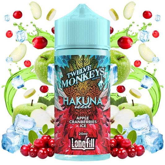 Twelve Monkeys Classic Hakuna Iced Flavour Shot 20/120ml