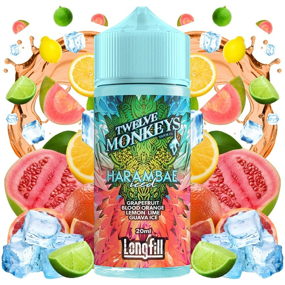 Twelve Monkeys - Classic: Harambae Iced (20ml/120ml) Flavor Shot