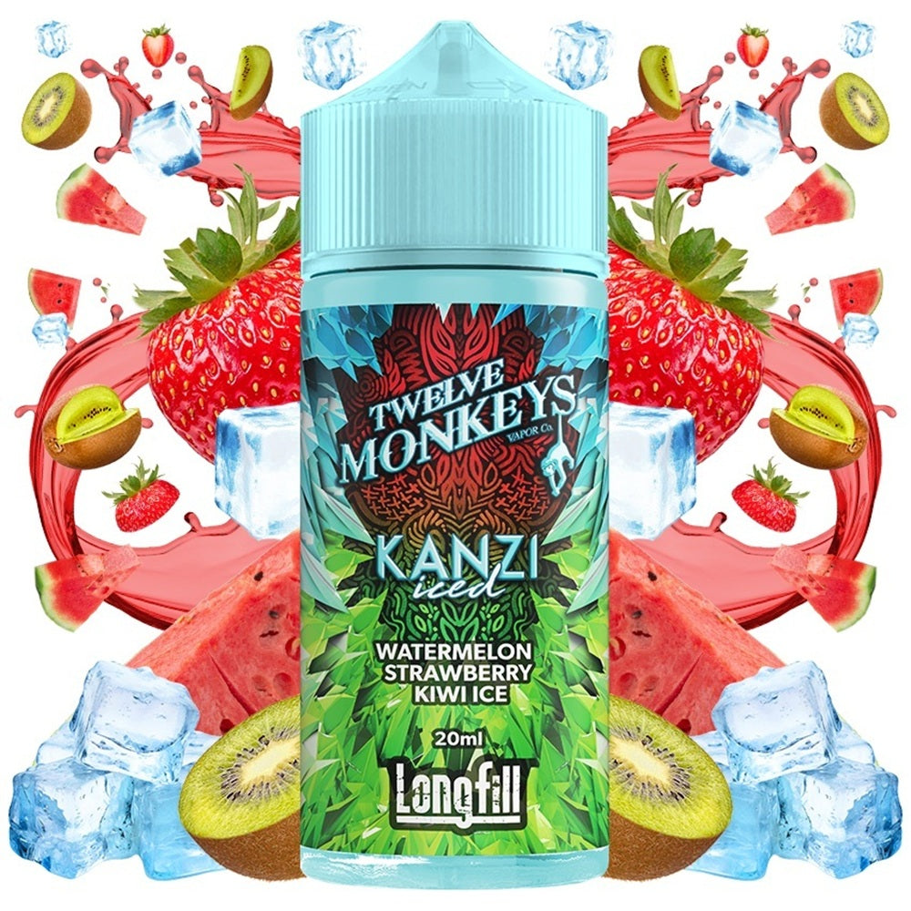 Twelve Monkeys - Classic: Kanzi Iced (20ml/120ml) Flavor Shot