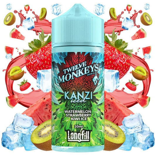 Twelve Monkeys Classic Kanzi Iced Flavour Shot 20/120ml