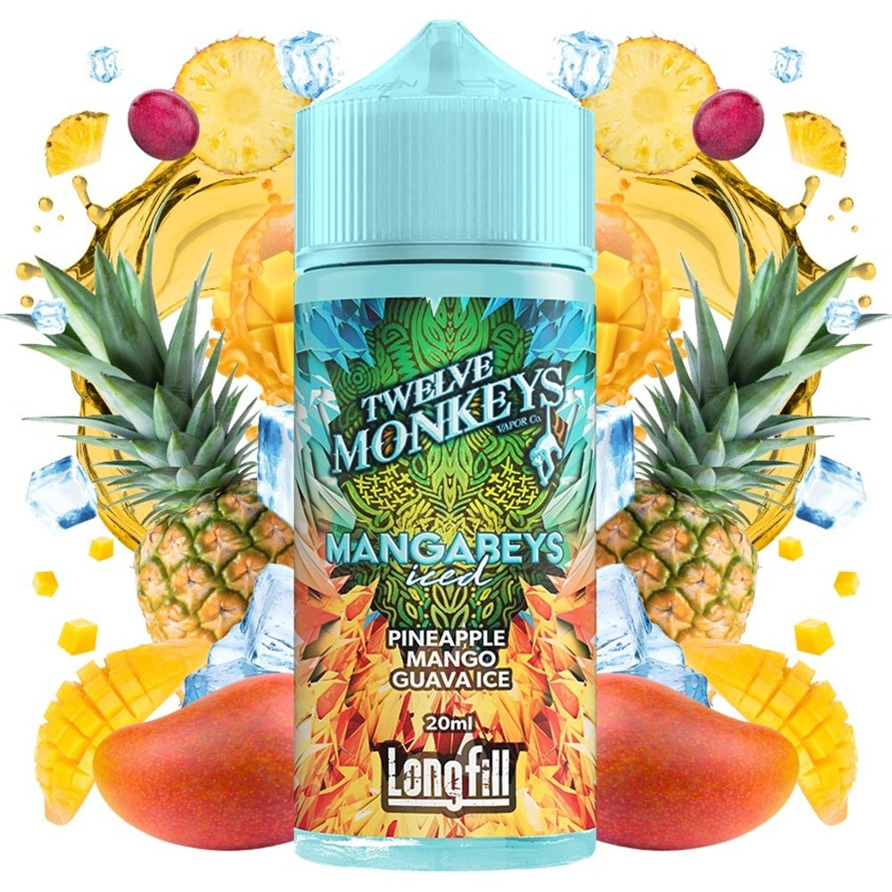 Twelve Monkeys - Classic: Mangabeys Iced (20ml/120ml) Flavor Shot