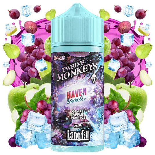 Twelve Monkeys Oasis Haven Iced Flavour Shot 20/120ml