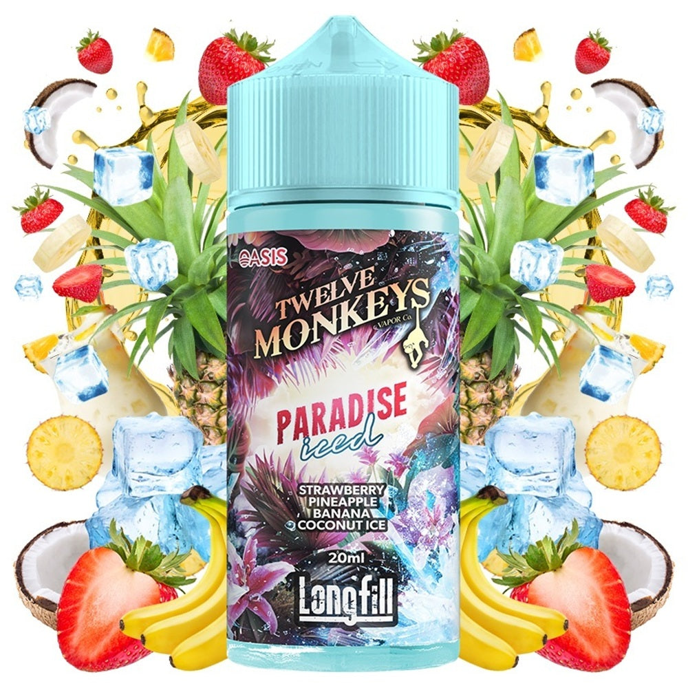 Twelve Monkeys - Oasis: Paradise Iced (20ml/120ml) Flavor Shot