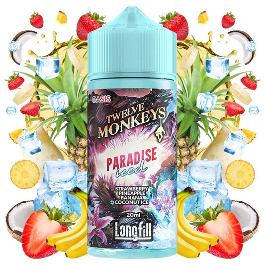 Twelve Monkeys Oasis Paradise Iced Flavour Shot 20/120ml