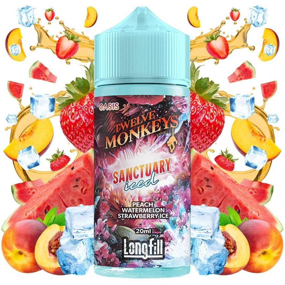Twelve Monkeys - Oasis: Sanctuary Iced (20ml/120ml) Flavor Shot