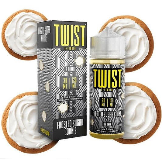 Twist Frosted Sugar Cookie Flavour Shot 30/120ml – Μπισκότο Βουτύρου, Βανίλια & Ζάχαρη