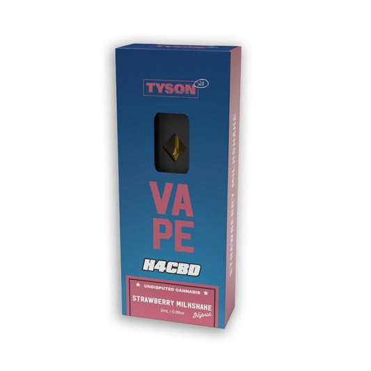 Tyson Strawberry Milkshake H4-CBD 2ml - Let's Vape 