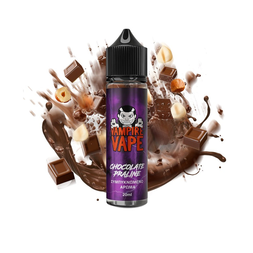 Vampire Vape Chocolate Praline Flavour Shot 20/60ml – Σοκολάτα, Πραλίνα Φουντουκιού & Μπισκότο
