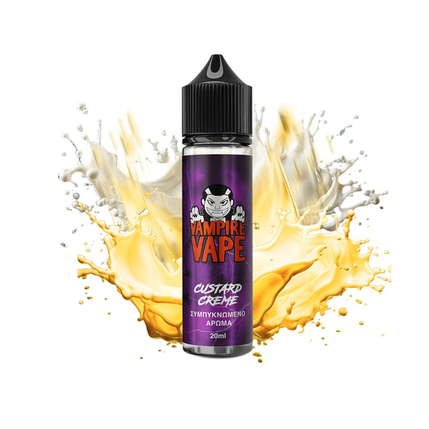 Vampire Vape Custard Creme 20/60ml | Κρέμα Βανίλια & Μπισκότο