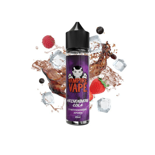 Vampire Vape Heisenberg Cola 20ml/60ml Flavour Shot – Heisenberg Berries, Menthol & Fizzy Cola