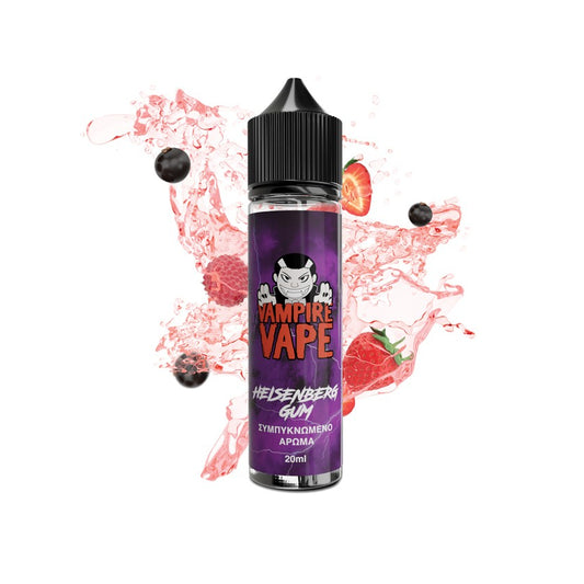Vampire Vape Heisenberg Gum Flavour shot 20/60ml – Τσίχλα, Μέντα & Δροσερό