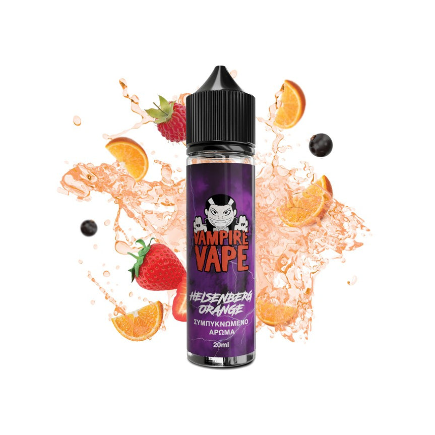 Vampire Vape Heisenberg Orange Flavour shot 20/60ml – Πορτοκαλάδα, Εσπεριδοειδή & Menthol