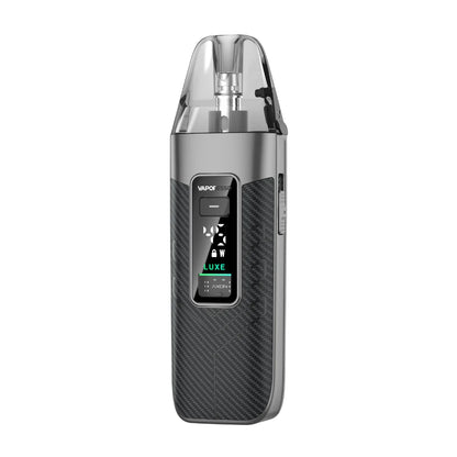 Vaporesso Luxe X3 Carbon Black pod kit 2600mAh 5ml σε λευκό φόντο