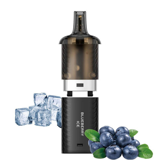 Vozol Vista Plug 10K Blueberry Ice ανταλλακτικό pod 2ml και υγρό 10ml