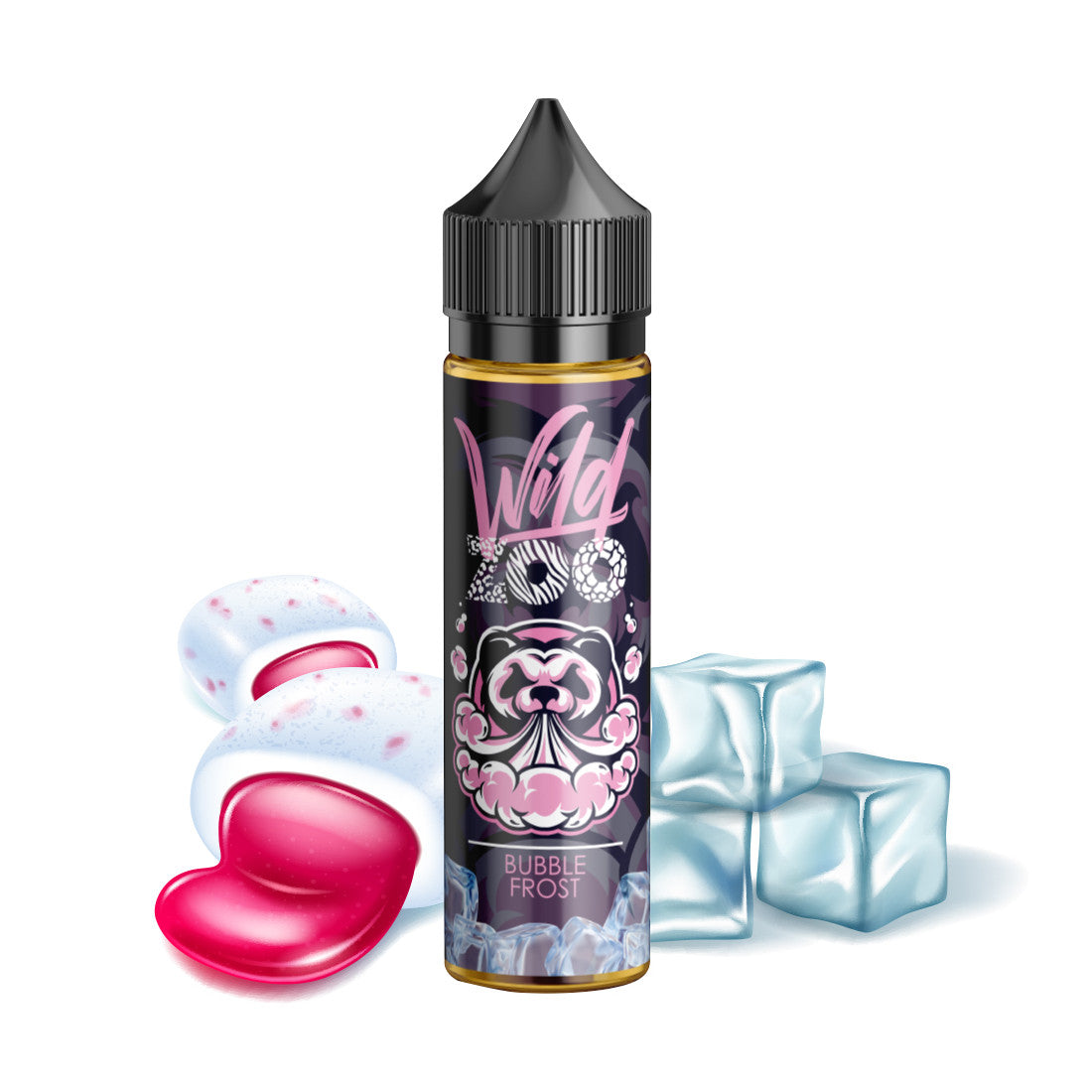 Wild Zoo Bubble Frost Flavor Shot 20/60ml με τσιχλόφουσκα και πάγο