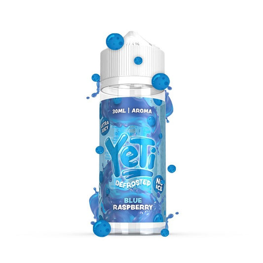 Yeti Defrosted Flavour Shot Blue Raspberry 120ml - Let's Vape 