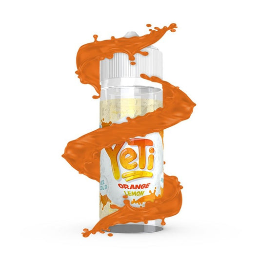 Yeti Iced Flavour Shot Orange Lemon 120ml - Let's Vape 